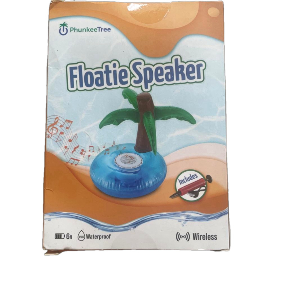 PhunkeeTree Pool Float Speaker Blue Wireless